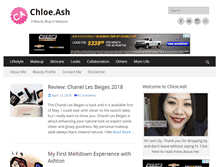 Tablet Screenshot of chloeash.com